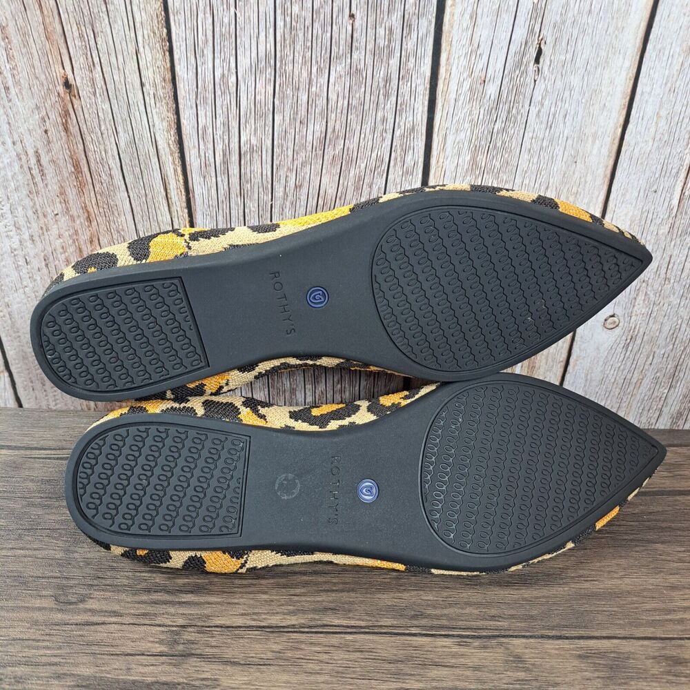 Rothy's The Point Big Cat Ballet Flats Women's Sz 10.5 (VGC) - Picture 10 of 10
